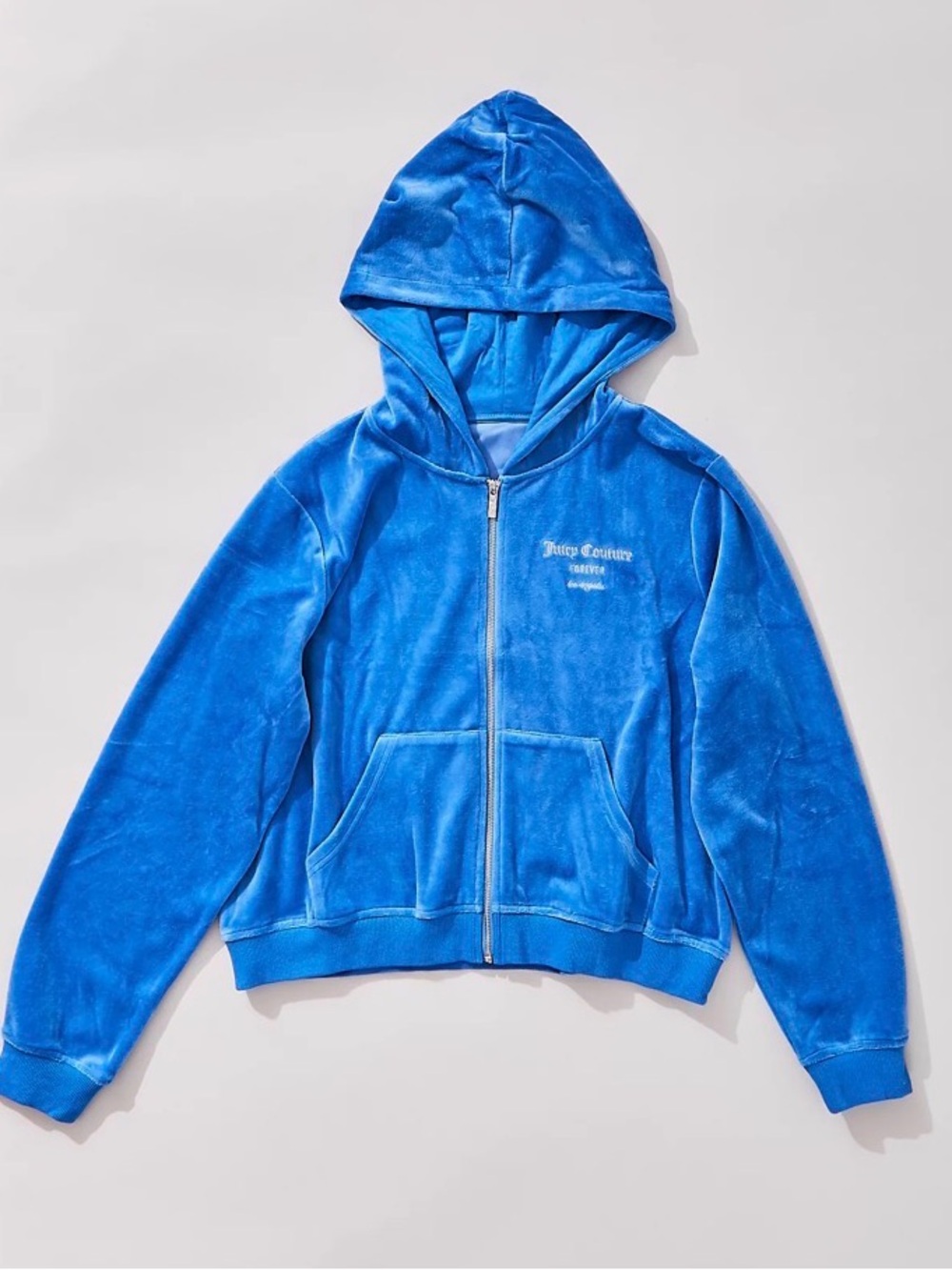 Juicy Couture x Forever 21 Blue Velour Set